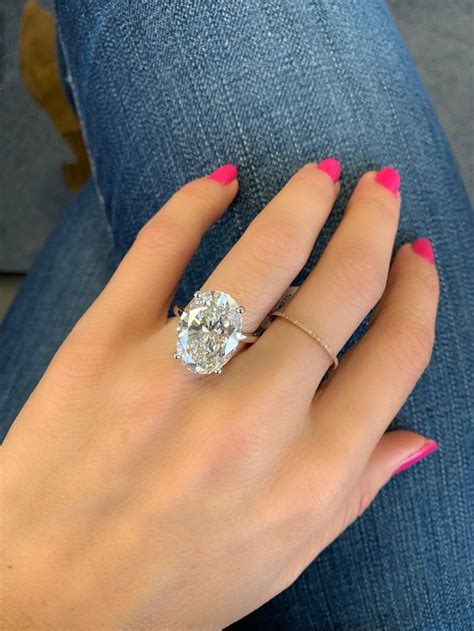 large square diamond engagement ring.